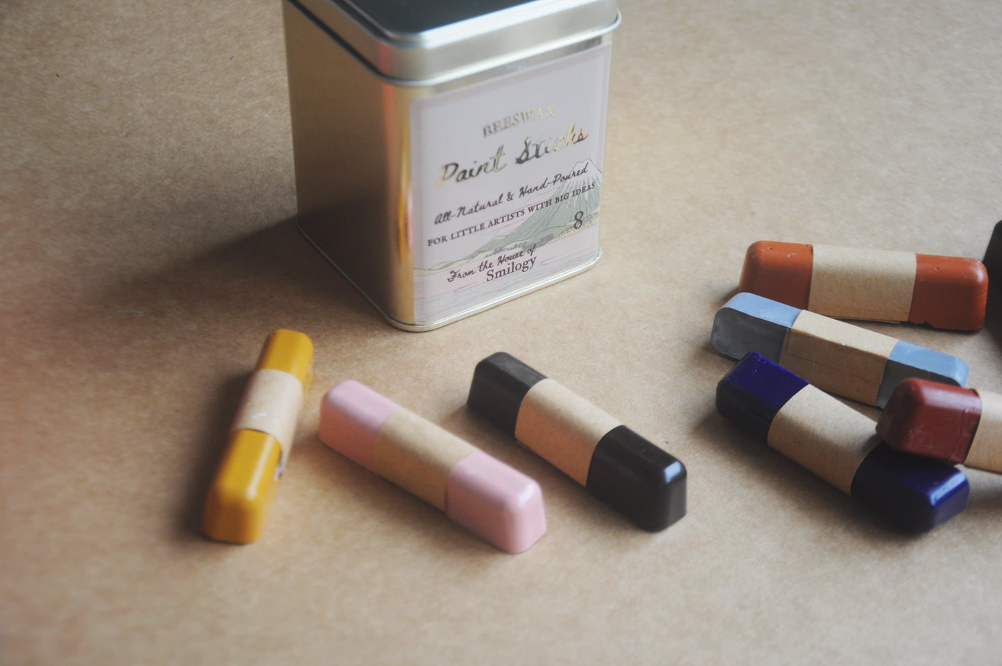 Beeswax Paint Sticks | Set of 8 Sticks