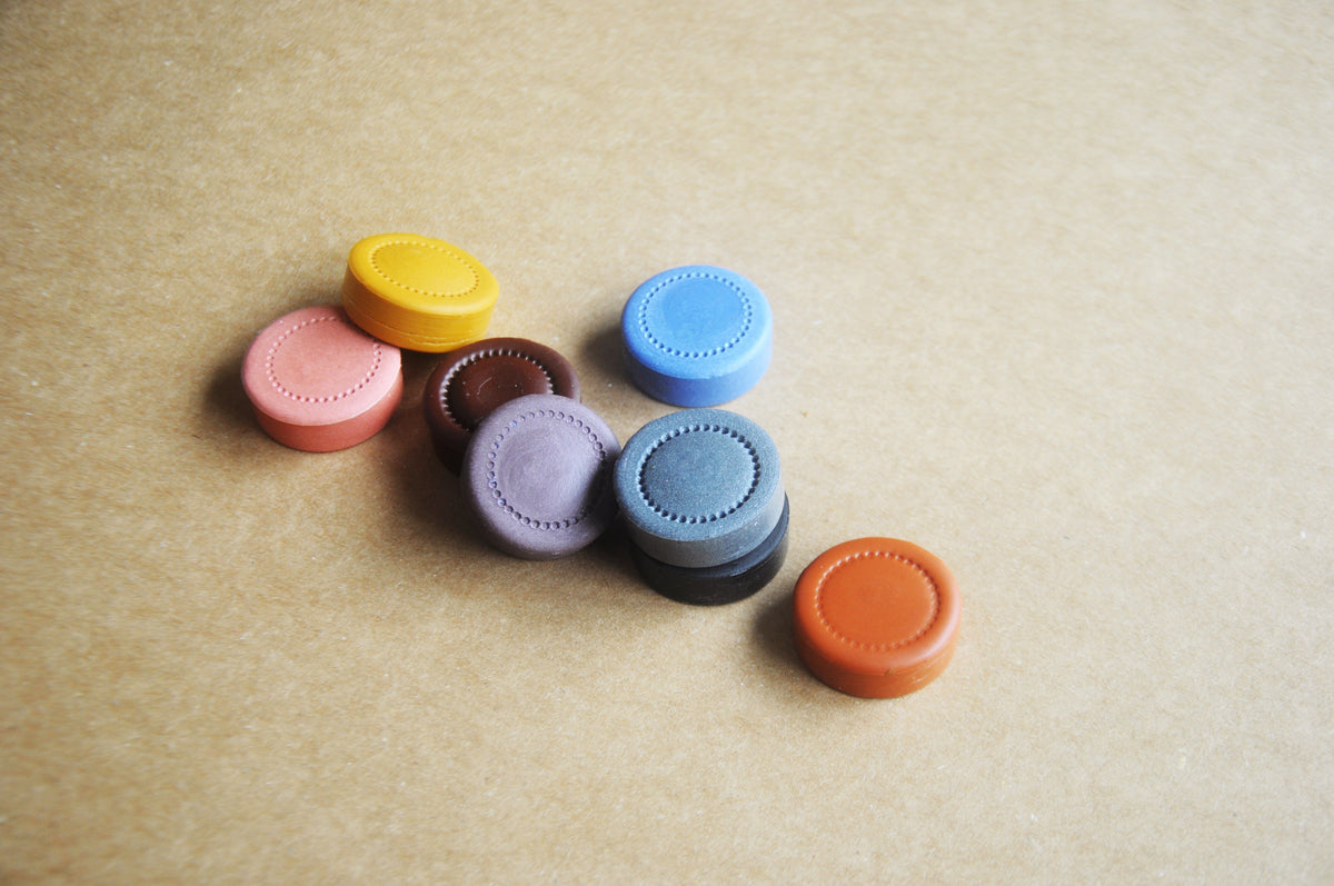 Little Mint Colour Coins | Natural Beeswax Crayons