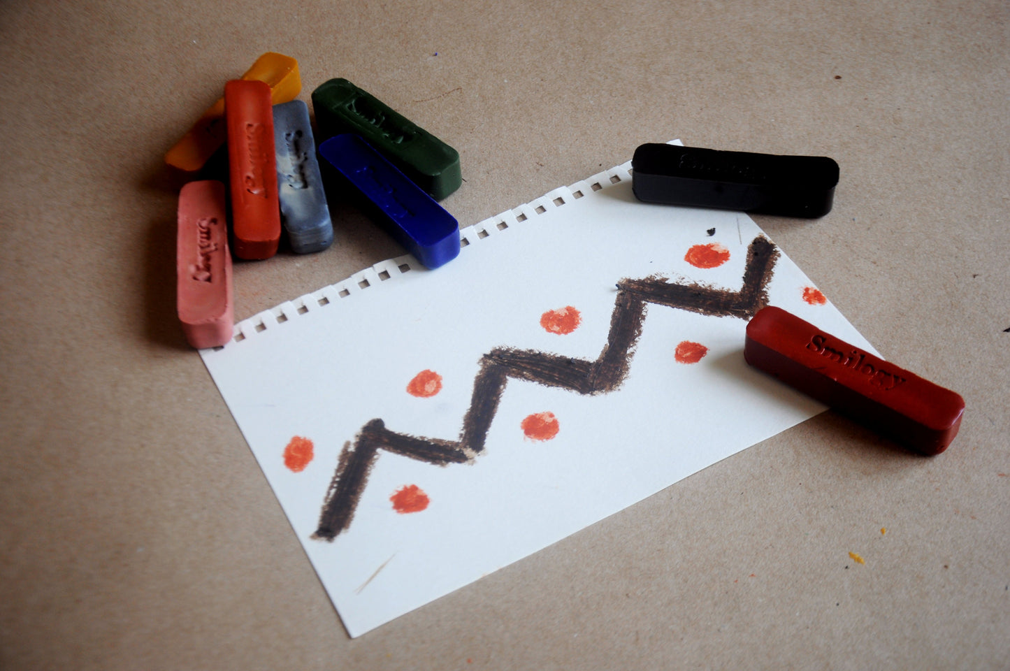 All Natural Beeswax Oil Pastels | Set of 8 Oil Pastels