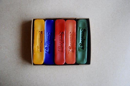 All Natural Beeswax Oil Pastels | Set of 5 Oil Pastels
