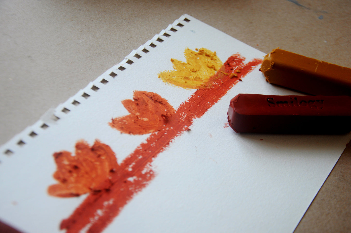 All Natural Beeswax Oil Pastels | Set of 5 Oil Pastels
