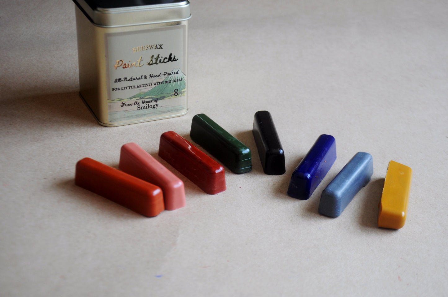 Beeswax Paint Sticks | Set of 8 Sticks