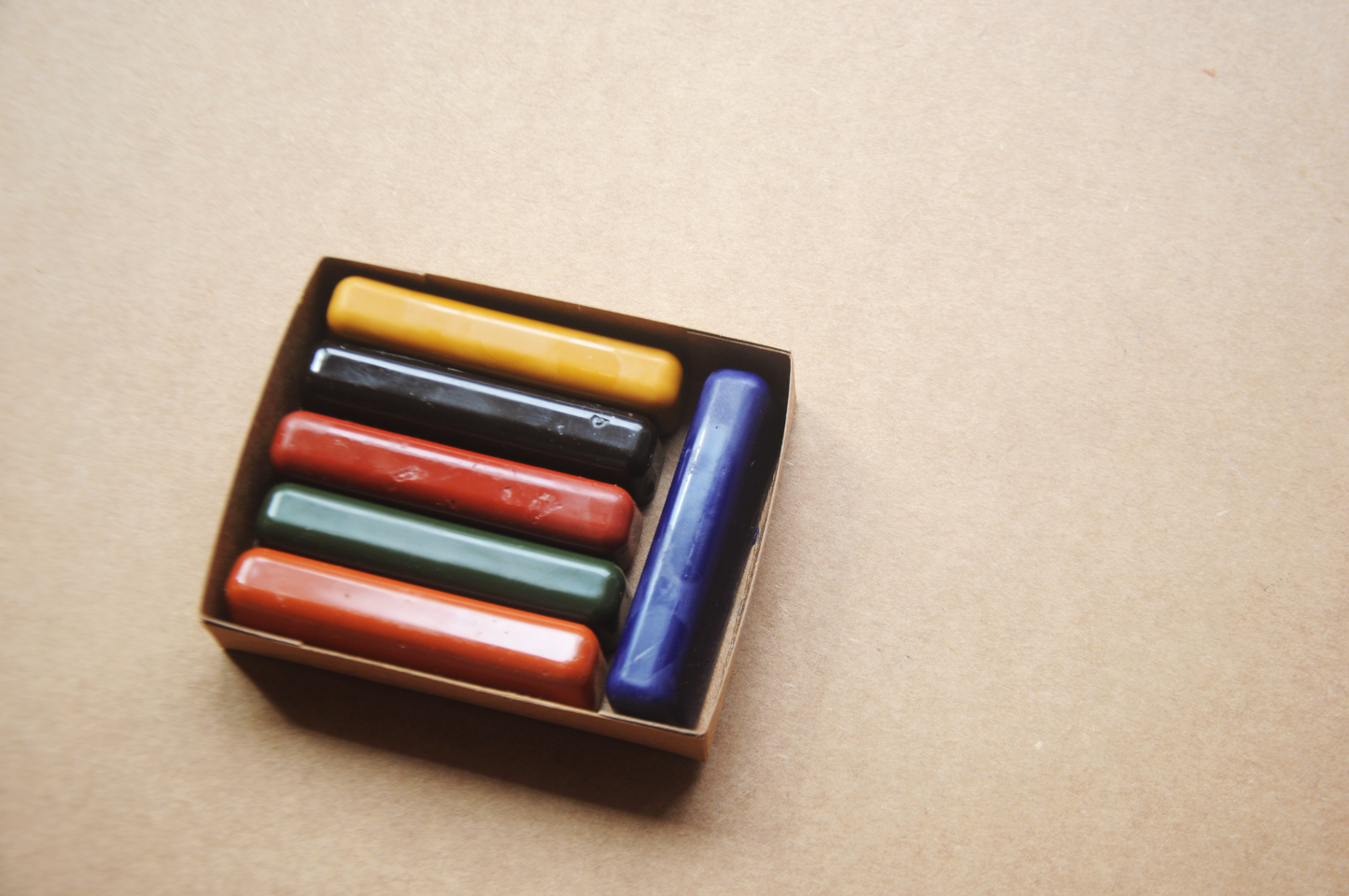 Beeswax Toddler Crayon Fingers | Set of 6 Crayons